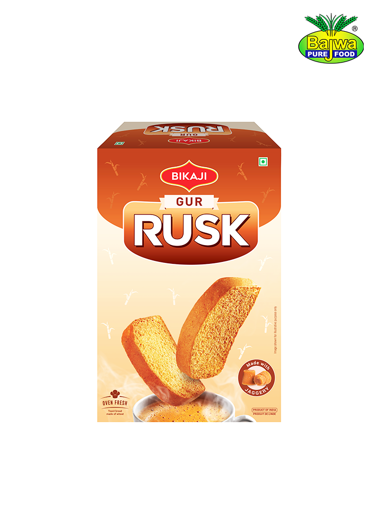 Bikaji Gur Rusk 600g