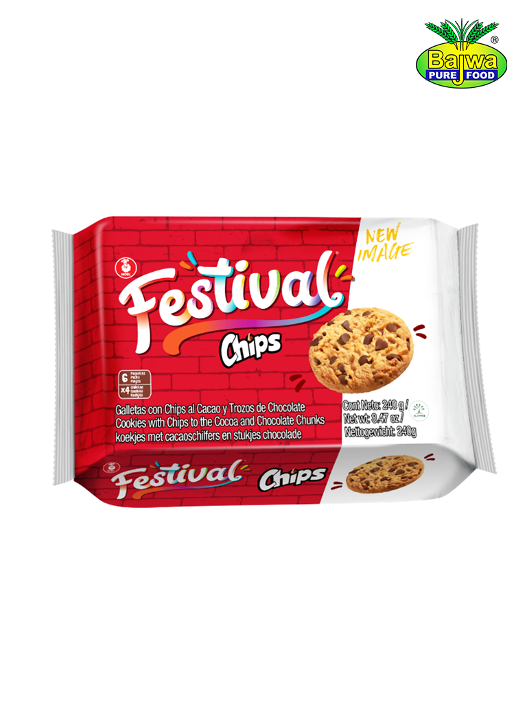 Festival Biscuits Choco Chips 240g