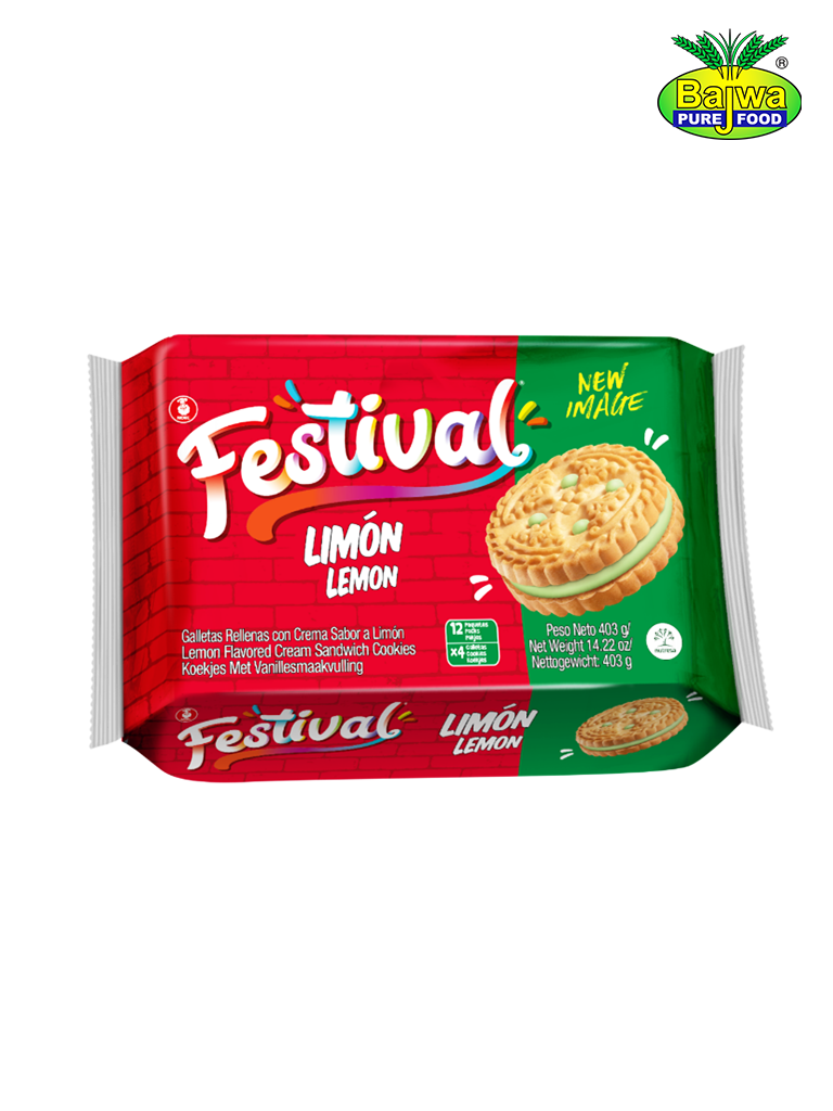 Festival Biscuits Lemon 403g