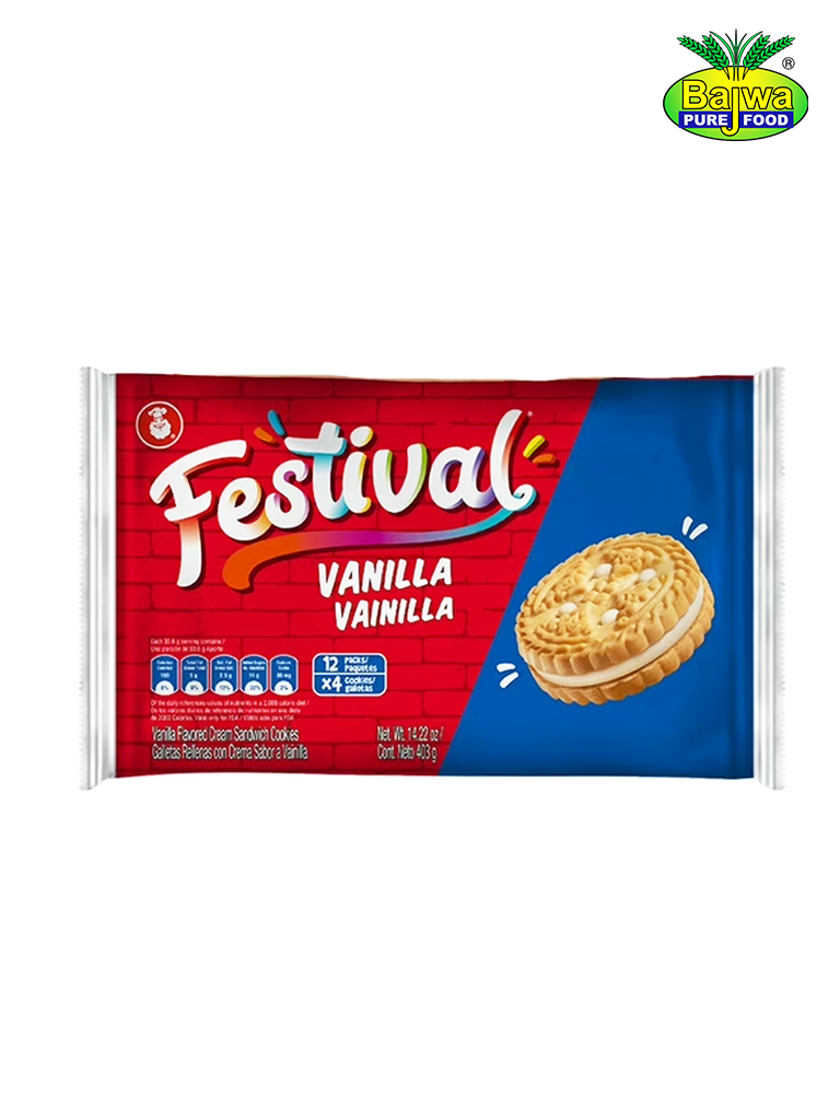 Festival Biscuits Vanilla 403g