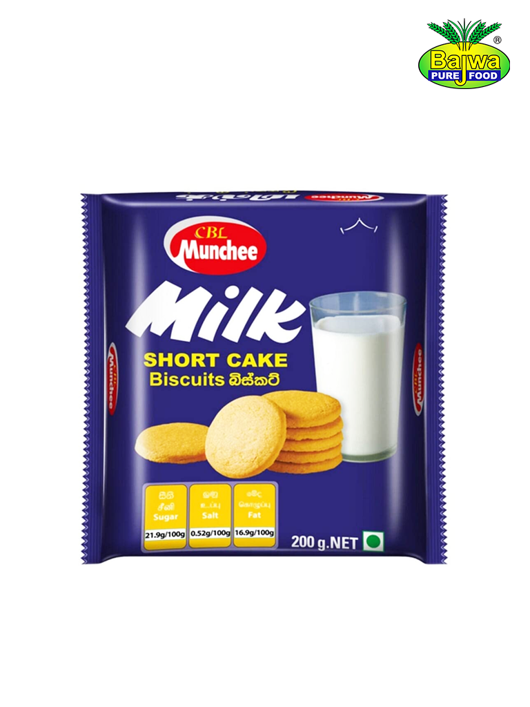 Munchee Milk short cake biscuits 200g