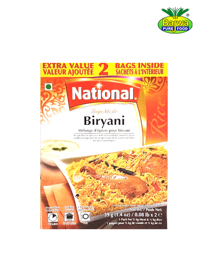 National Biryani Masala (39gx2) 78g