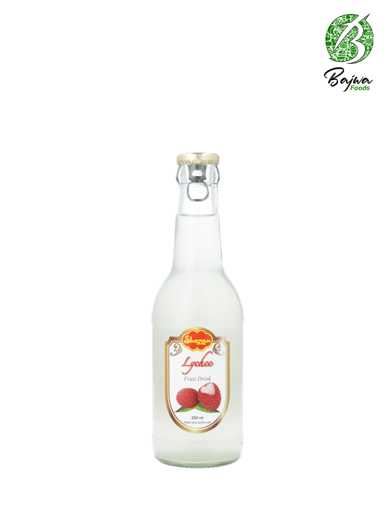 Shezan Lychee Juice Bottle 6x250ml