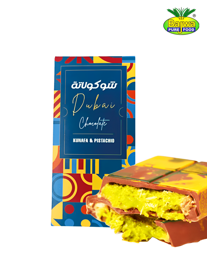 Dubai Chocolate Kunafa & Pistachio 200g