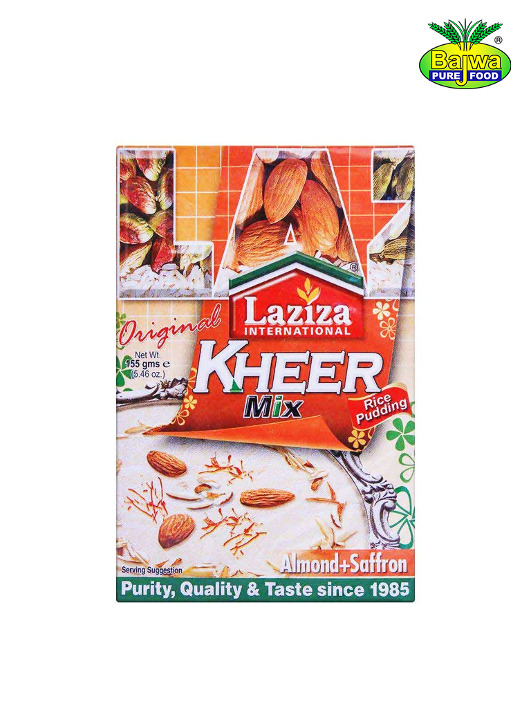 Laziza Kheer Almond+Saffron 155g