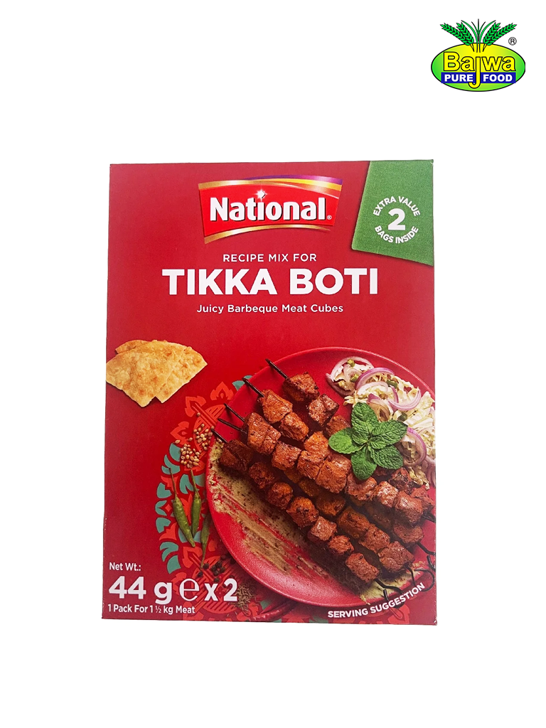 National Tikka Boti (44gx2) 88g