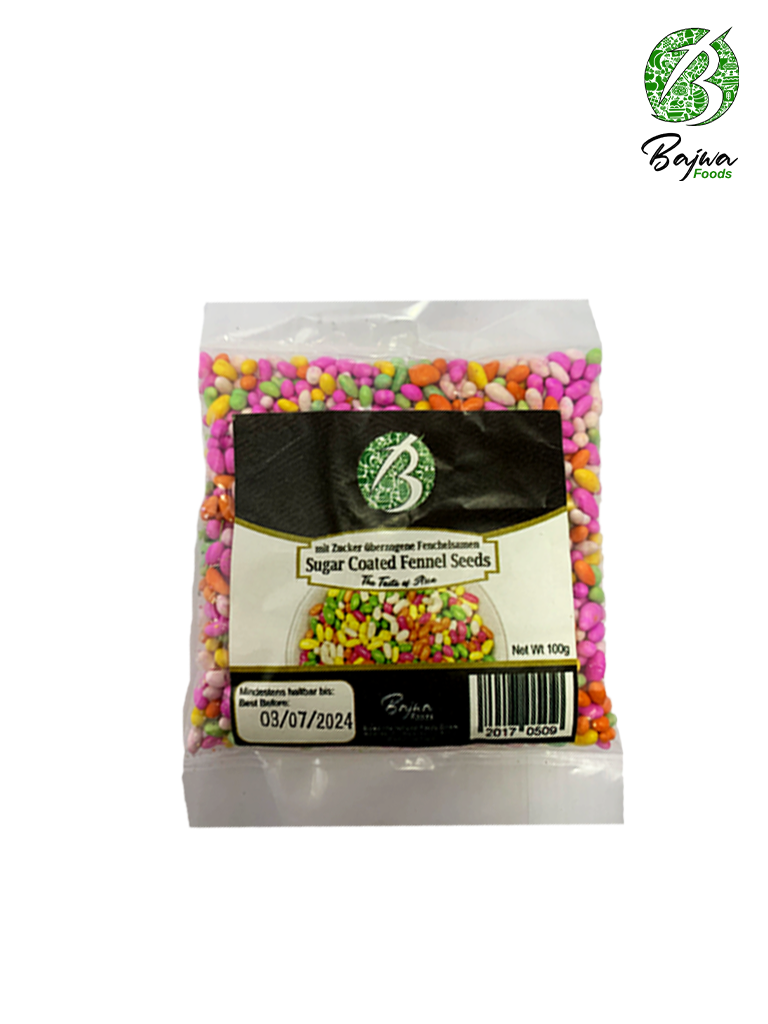 Bajwa Sugar Coated Fennel Seeds 100g