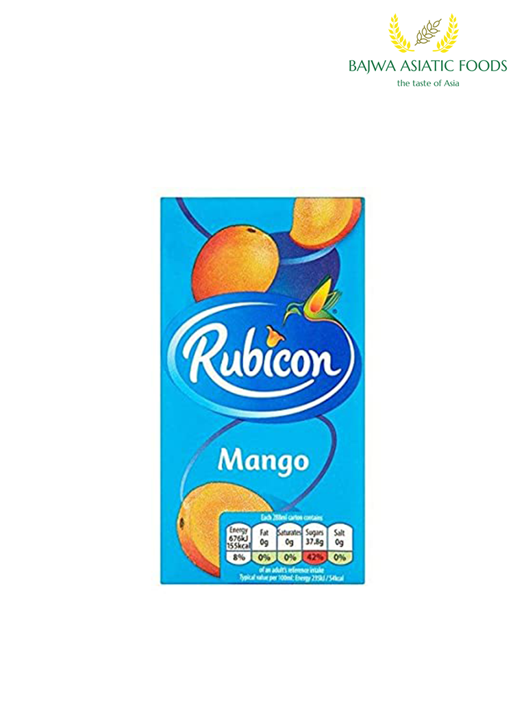 Rubicon Mango Juice Tetra Pack 288ml