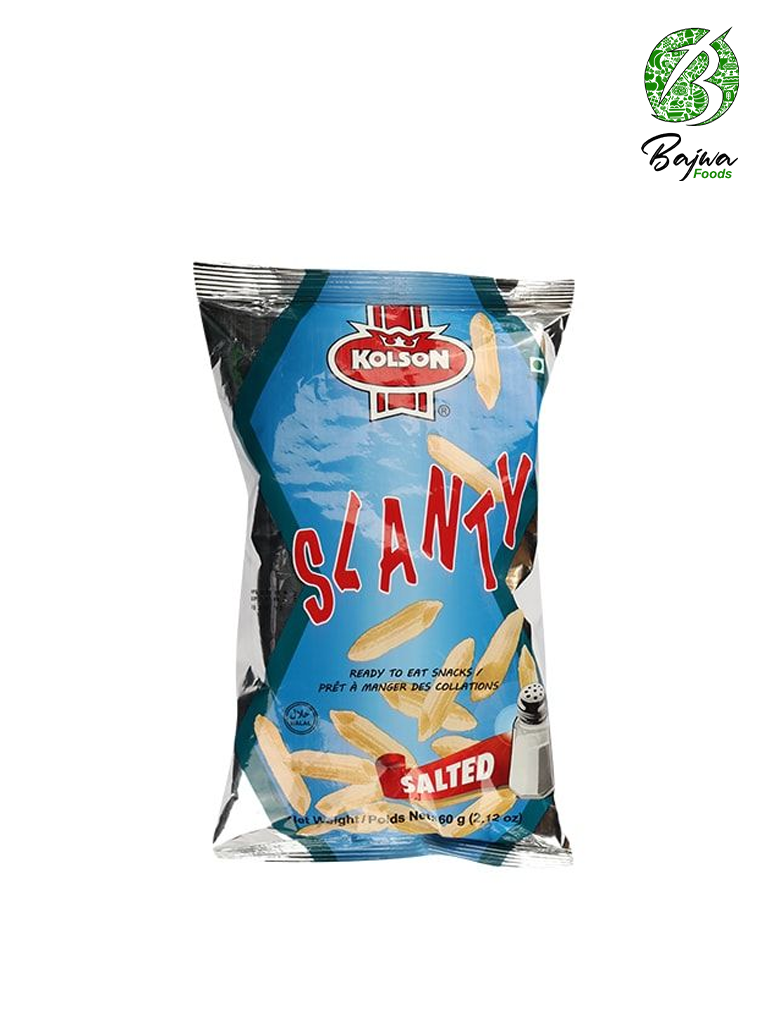 Slanty Salted Chips 60g